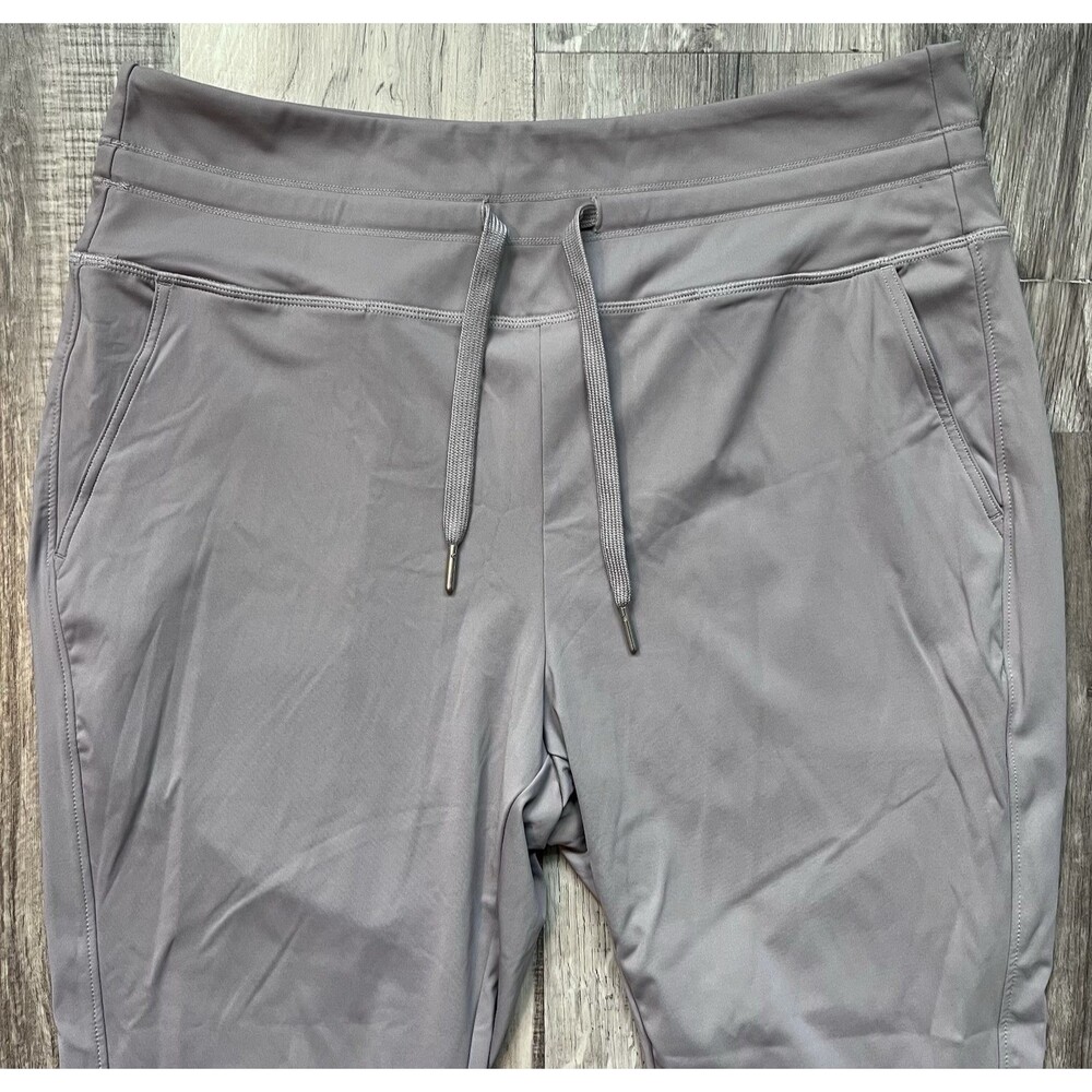 NWT Halara Women’s Gray Jogger Pants XL Drawstring Pockets Stretch Athleisure - Picture 2 of 7